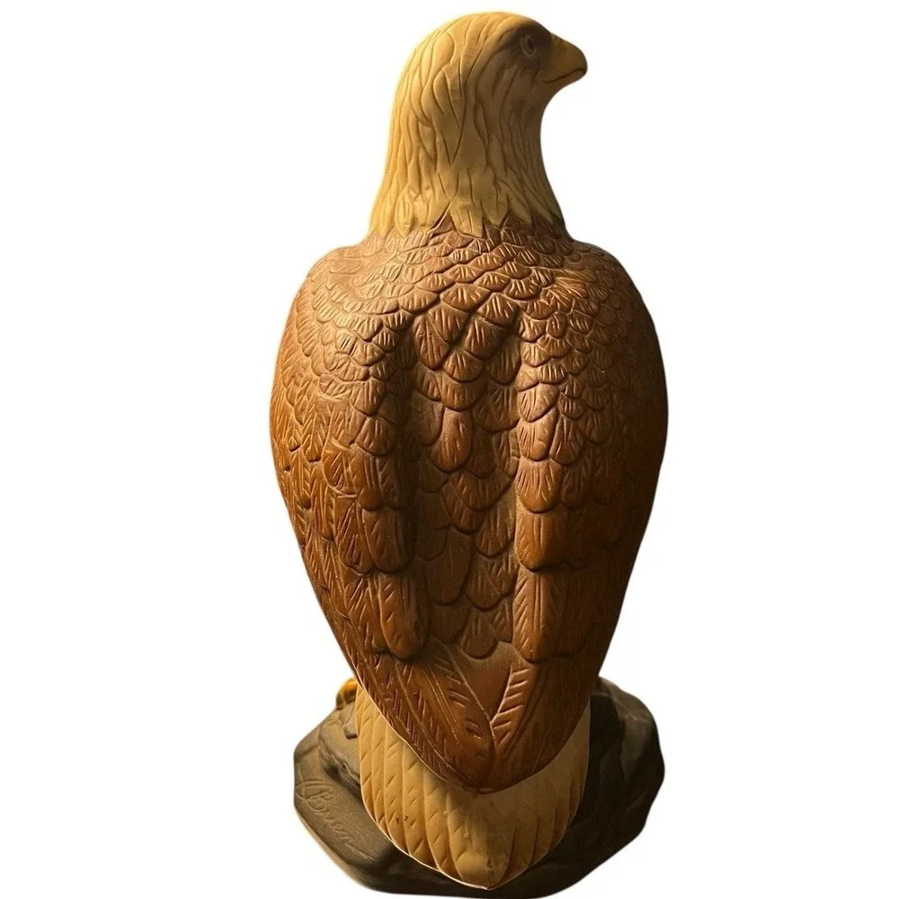 Vintage 1982 Avon Pride Of America Bald Eagle‎ Figurine Handcrafted 7.5